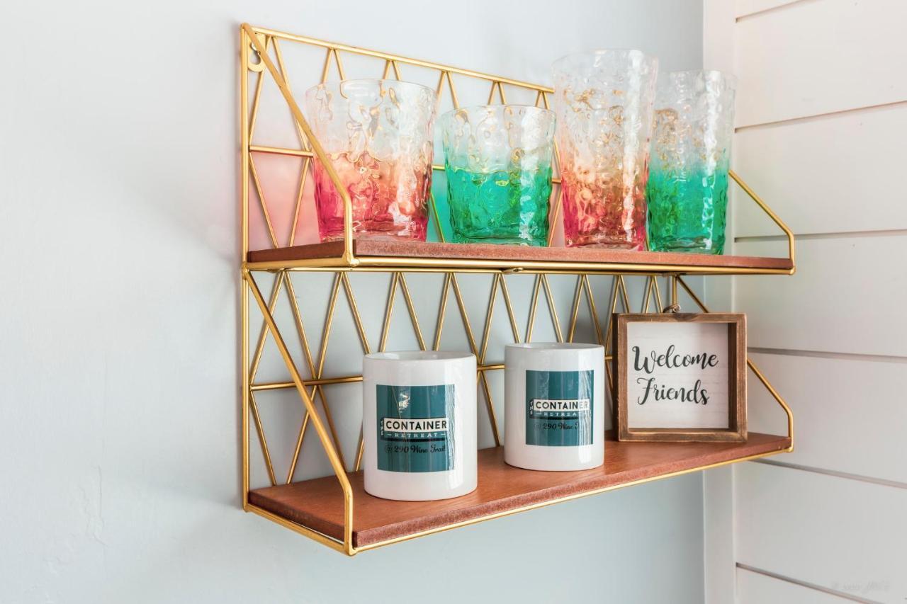 The Container Retreat @ 290 Wine Trail #1 Escape To Hye, Tx Villa Bagian luar foto